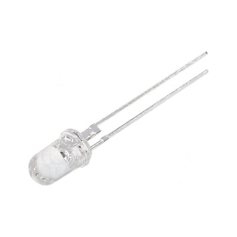 LED 5mm portocalie 50000-60000mcd 15° convex | Electronic-mag.ro | Componente Electronice
