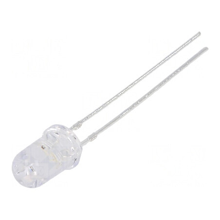 LED 5mm roșu/albastru 15° convex cu număr termic 2 | Electronic-mag.ro | Componente Electronice