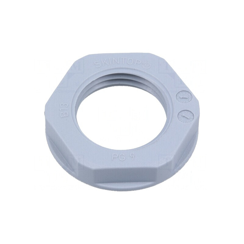 Piuliță PG9 poliamidă gri 22mm UL94V-2 -20÷100°C Filet PG | Electronic-mag.ro | Componente Electronice Piuliță PG9 poliamidă gri 22mm UL94V-2 -20÷100°C Filet PG | Electronic-mag.ro | Componente Electronice