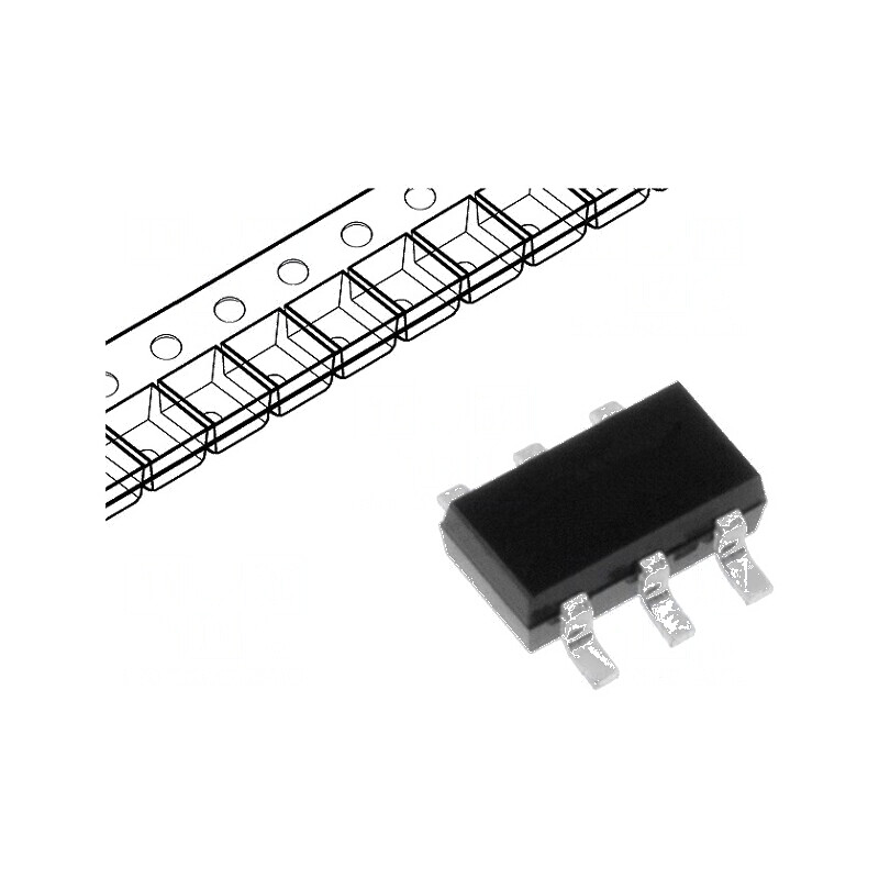Diodă TVS 6,8V 20A 200W SOT457 TSOP6 ESD | Electronic-mag.ro | Componente Electronice