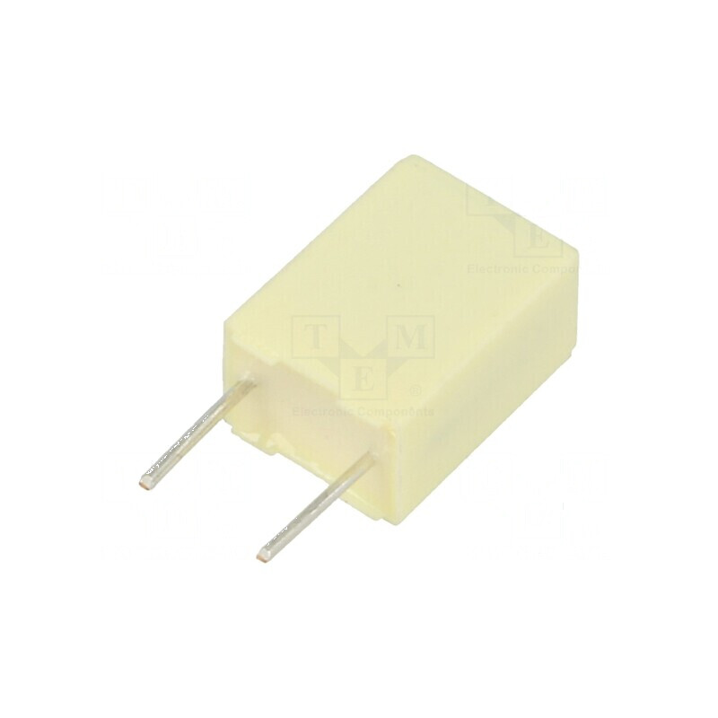 Condensator poliester 1uF 40VAC 63VDC 5mm ±5% 7,2x5x10mm | Electronic-mag.ro | Componente Electronice