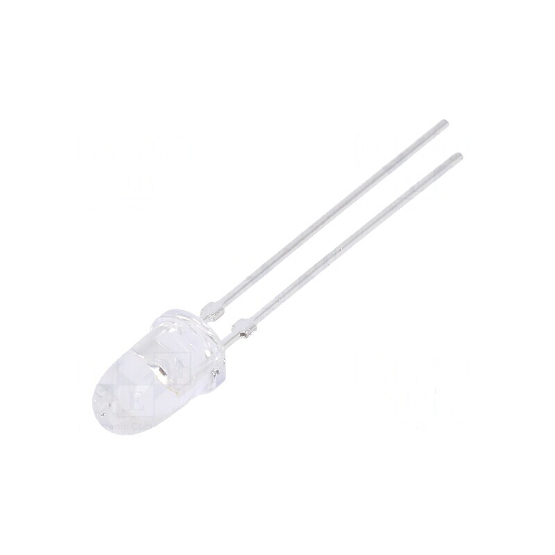LED 5mm roșie 1000-2500mcd 4° convex 1,8-2,2V | Electronic-mag.ro | Componente Electronice
