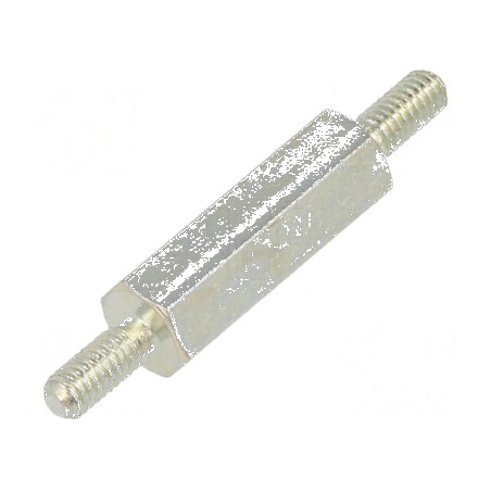 Piuliță distanțieră filetată 15mm M2,5 hexagonală | Electronic-mag.ro | Componente Electronice