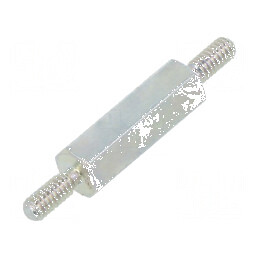 Piuliță distanțieră filetată 12mm M2 hexagonală | Electronic-mag.ro | Componente Electronice