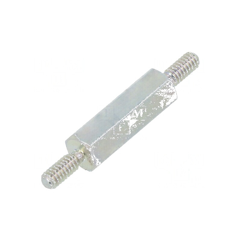 Piuliță distanțieră filetată 12mm M2 hexagonală | Electronic-mag.ro | Componente Electronice
