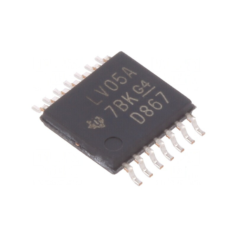 IC digital 74LV Ch: 6 SMD TSSOP14 2-5,5VDC | Electronic-mag.ro | Componente Electronice