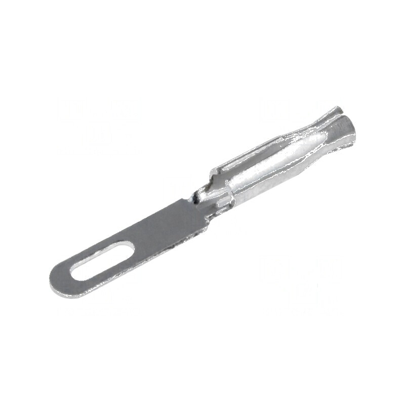 Soclu pentru pin de lipire pe cablu argintat | Electronic-mag.ro | Componente Electronice