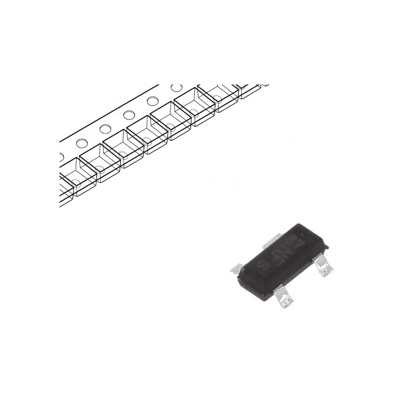 Tranzistor N-MOSFET RF 8V 40mA 200mW SOT143 SMT | Electronic-mag.ro | Componente Electronice
