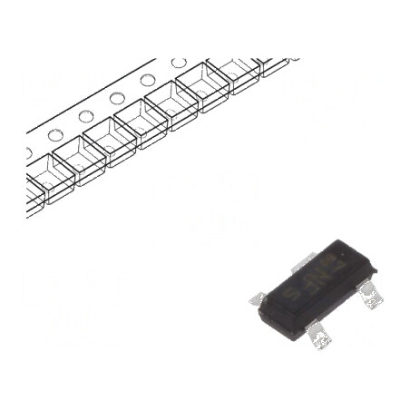 Tranzistor N-MOSFET RF 8V 40mA 200mW SOT143 SMT | Electronic-mag.ro | Componente Electronice
