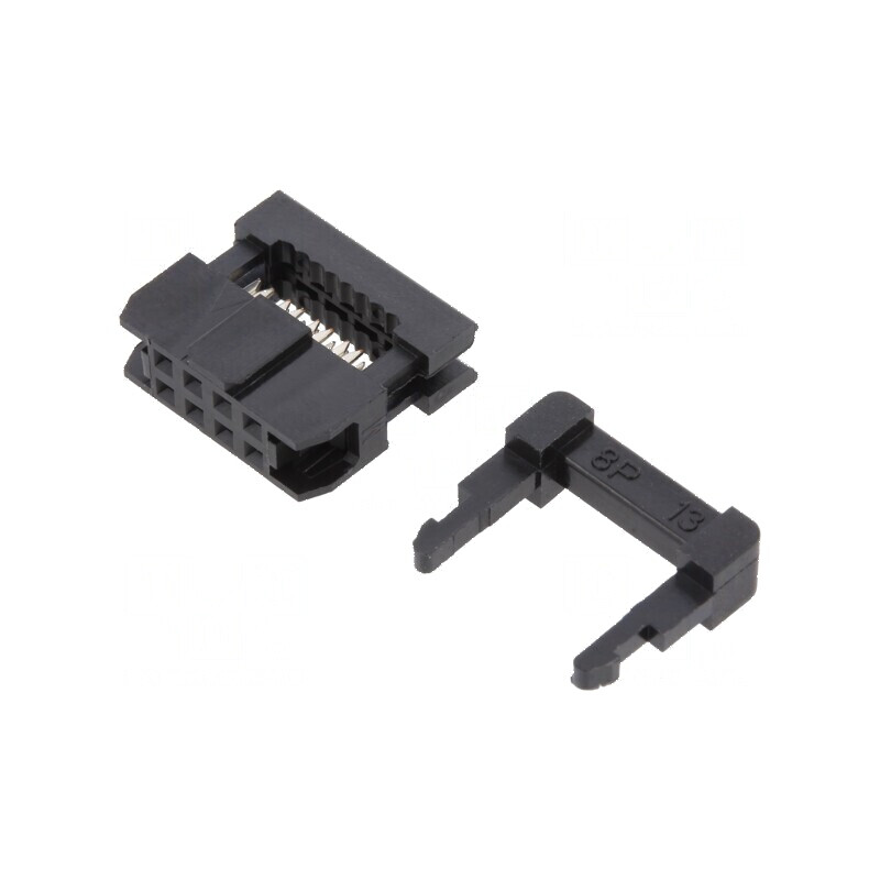 Conector IDC mufă mamă 8 pini pentru cablu bandă 1mm | Electronic-mag.ro | Componente Electronice Conector IDC mufă mamă 8 pini pentru cablu bandă 1mm | Electronic-mag.ro | Componente Electronice
