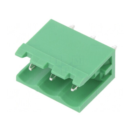Regletă de conexiuni deconectabilă 5,08mm, 3 piste, tată | Electronic-mag.ro | Componente Electronice