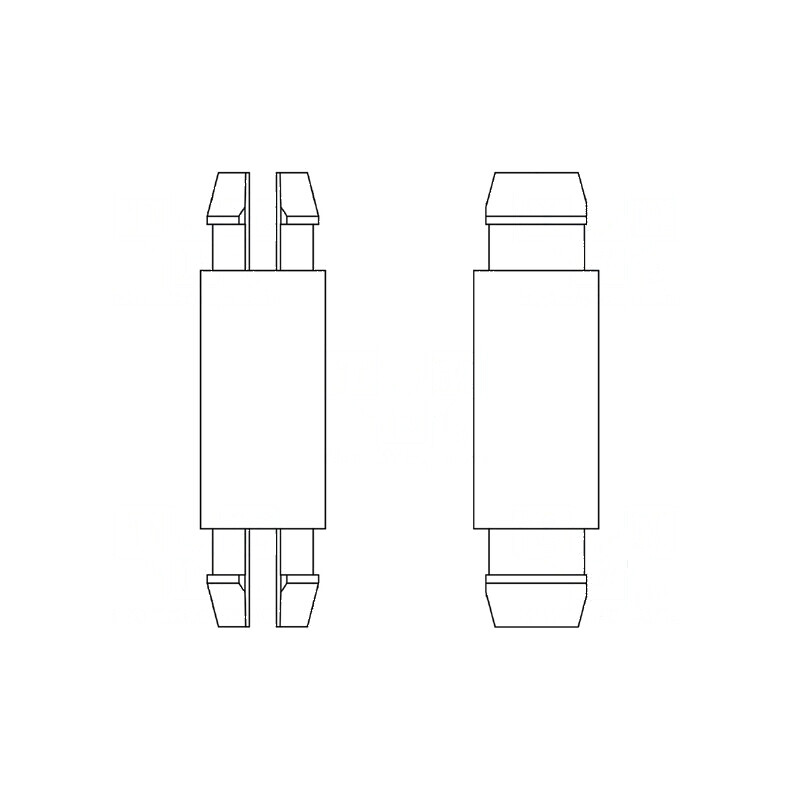 Distanțier PCB Poliamidă 66 25,4mm Clichet | Electronic-mag.ro | Componente Electronice