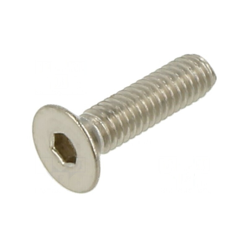 Şurub M2,5x10 Cap îngropat imbus HEX 1,5mm DIN 7991 | Electronic-mag.ro | Componente Electronice