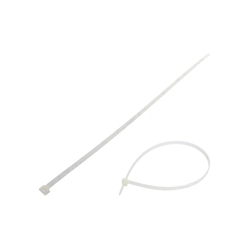 Colier de strângere poliamidă 530mm 9mm 778N naturală | Electronic-mag.ro | Componente Electronice