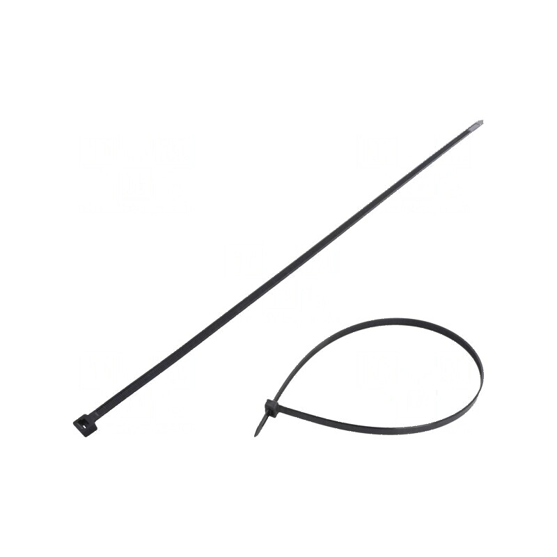Colier de strângere poliamidă 550mm 9mm 778N negru | Electronic-mag.ro | Componente Electronice