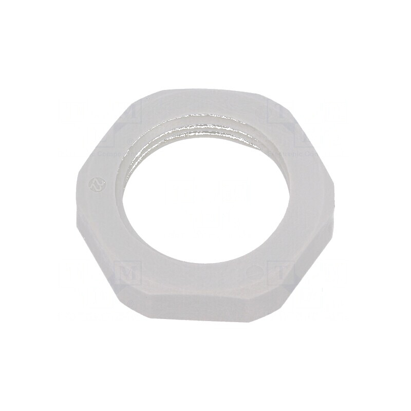 Piuliță M20 poliamidă 6mm gri -40÷100°C Cheie 27mm | Electronic-mag.ro | Componente Electronice Piuliță M20 poliamidă 6mm gri -40÷100°C Cheie 27mm | Electronic-mag.ro | Componente Electronice