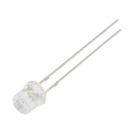 LED 5mm verde albăstrui 1560-2180mcd 140° | Electronic-mag.ro | Componente Electronice