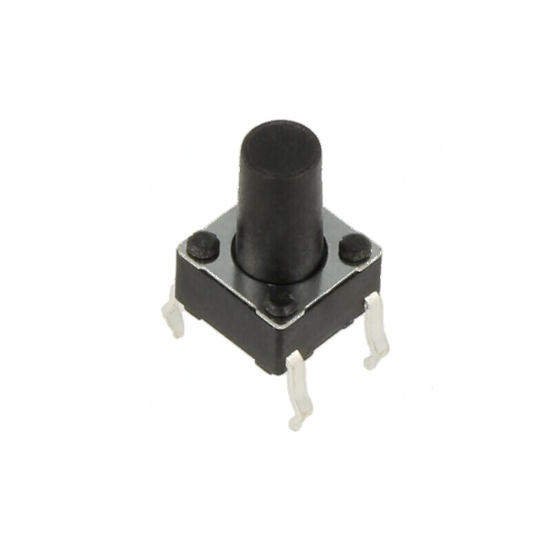 Microîntrerupător TACT SPST-NO 0,05A/12VDC THT | Electronic-mag.ro | Componente Electronice Microîntrerupător TACT SPST-NO 0,05A/12VDC THT | Electronic-mag.ro | Componente Electronice