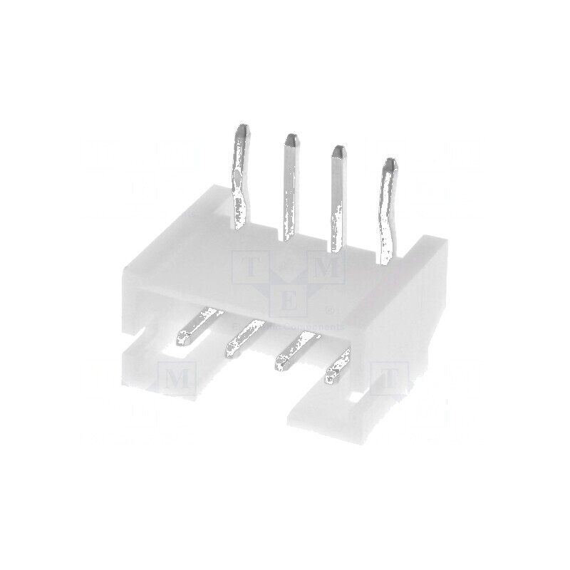Conector cablu-placă soclu tată PIN 4 PH Pas 2mm THT 100V 2A | Electronic-mag.ro | Componente Electronice