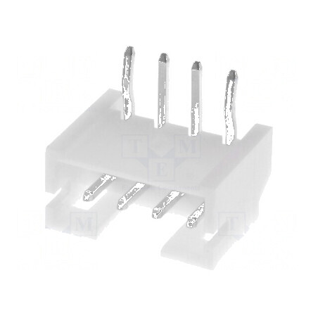 Conector cablu-placă soclu tată PIN 4 PH Pas 2mm THT 100V 2A | Electronic-mag.ro | Componente Electronice