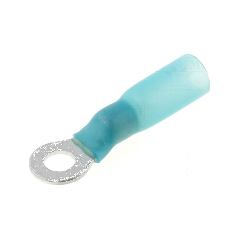 Vârf inelar M4 4,3mm crimpat cablu albastru 1,5-2,5mm2 | Electronic-mag.ro | Componente Electronice