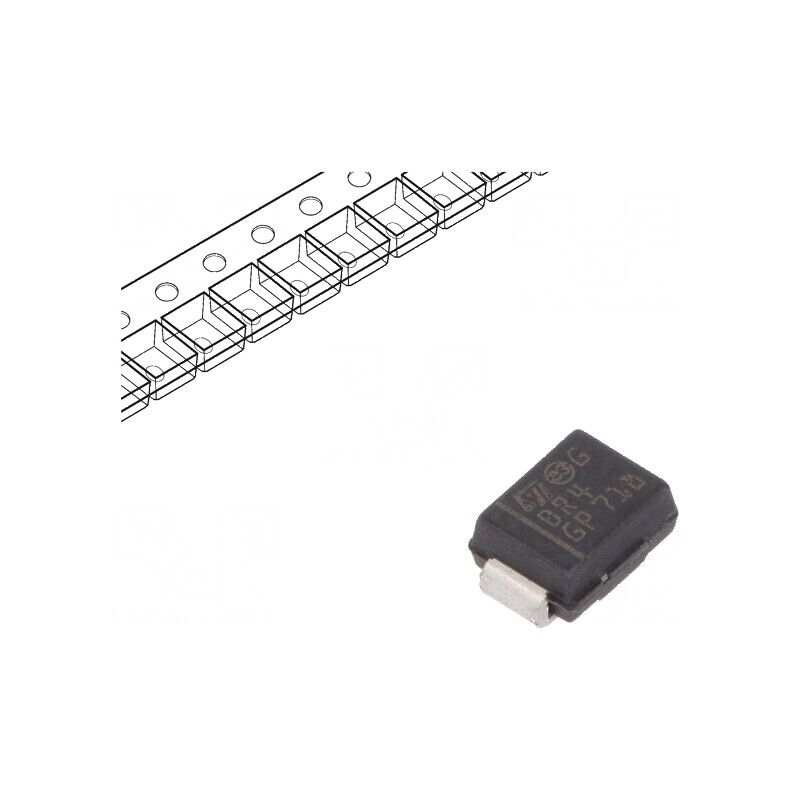Diodă redresoare SMD 400V 1A 14ns SMB 0,9V | Electronic-mag.ro | Componente Electronice
