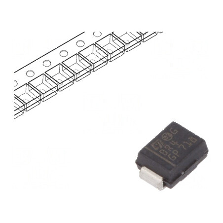 Diodă redresoare SMD 400V 1A 14ns SMB 0,9V | Electronic-mag.ro | Componente Electronice