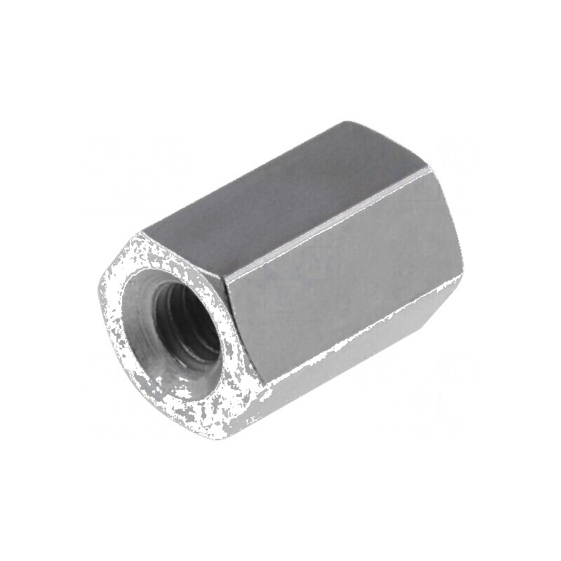 Piuliță distanțieră filetată 6mm M2 hexagonală | Electronic-mag.ro | Componente Electronice