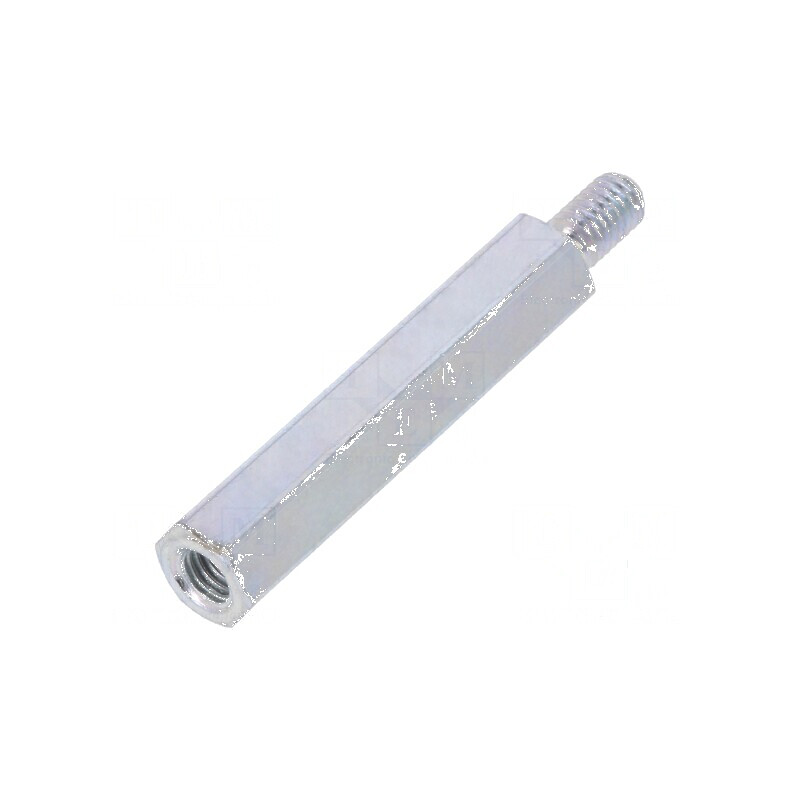 Piuliță distanțieră filetată 25mm M3 | Electronic-mag.ro | Componente Electronice