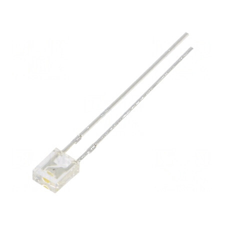 LED dreptunghiular alb cald 2x4x5mm 1120-1560mcd 100° 20mA | Electronic-mag.ro | Componente Electronice