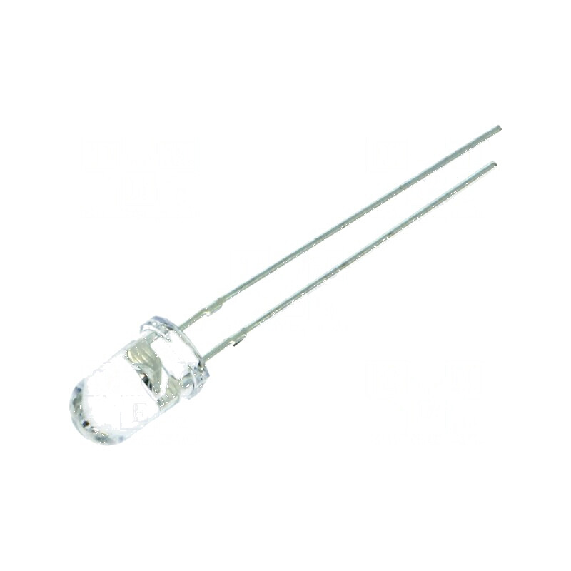 LED 5mm Portocalie 25000-30000mcd 15° Convex | Electronic-mag.ro | Componente Electronice