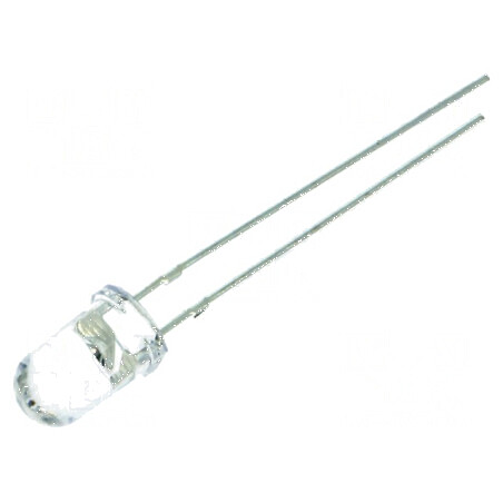 LED 5mm Portocalie 25000-30000mcd 15° Convex | Electronic-mag.ro | Componente Electronice