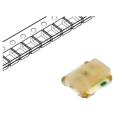 LED SMD 0608 RGB 1,6x2,1mm 130° 2,4V | Electronic-mag.ro | Componente Electronice