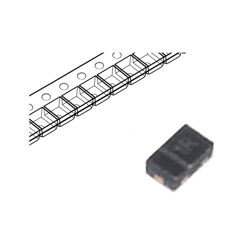 Diodă TVS 34W 8.4V 2A Bidirecțională LLP1006-2 Rola Bandă | Electronic-mag.ro | Componente Electronice