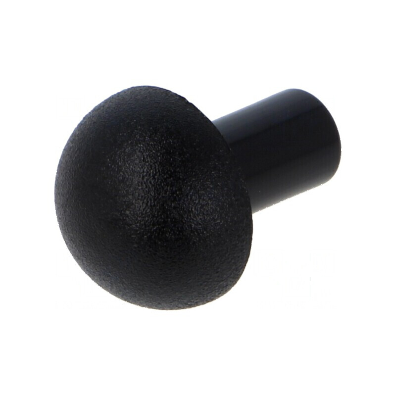 Capac protecție poliamidă neagră Entrelec 7mm -20÷100°C | Electronic-mag.ro | Componente Electronice