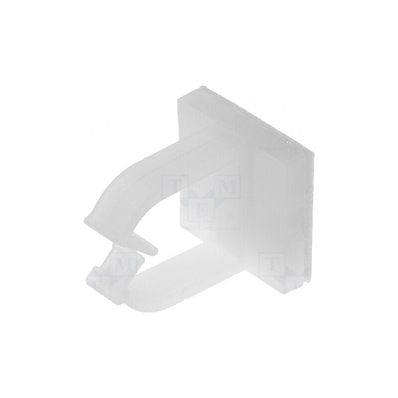 Element de prindere cu clichet din poliamidă naturală | Electronic-mag.ro | Componente Electronice