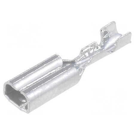 Terminal plat 2,8mm mamă 0,14-0,3mm2 crimpat pe cablu | Electronic-mag.ro | Componente Electronice