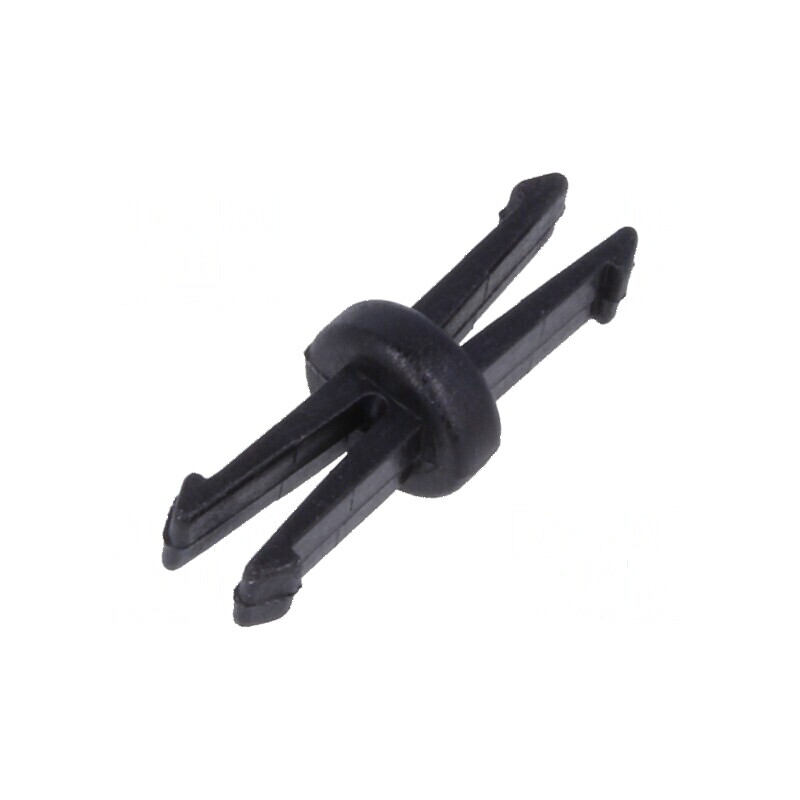 Bolțuri pentru montare socluri siguranțe plastic negru | Electronic-mag.ro | Componente Electronice