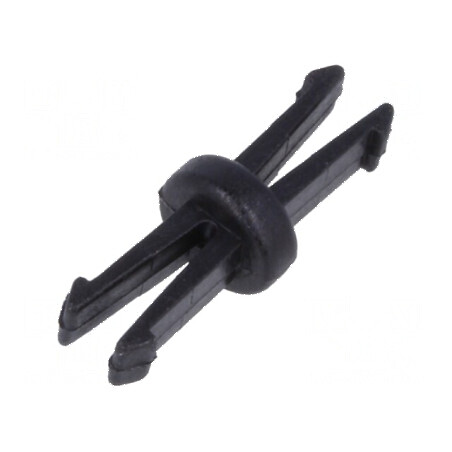 Bolțuri pentru montare socluri siguranțe plastic negru | Electronic-mag.ro | Componente Electronice