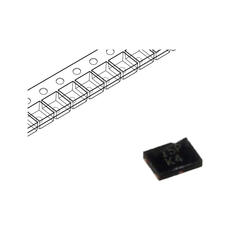 Tranzistor P-MOSFET 12V 5,1A Idm -25A 1,1W | Electronic-mag.ro | Componente Electronice