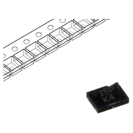 Tranzistor P-MOSFET 12V 5,1A Idm -25A 1,1W | Electronic-mag.ro | Componente Electronice