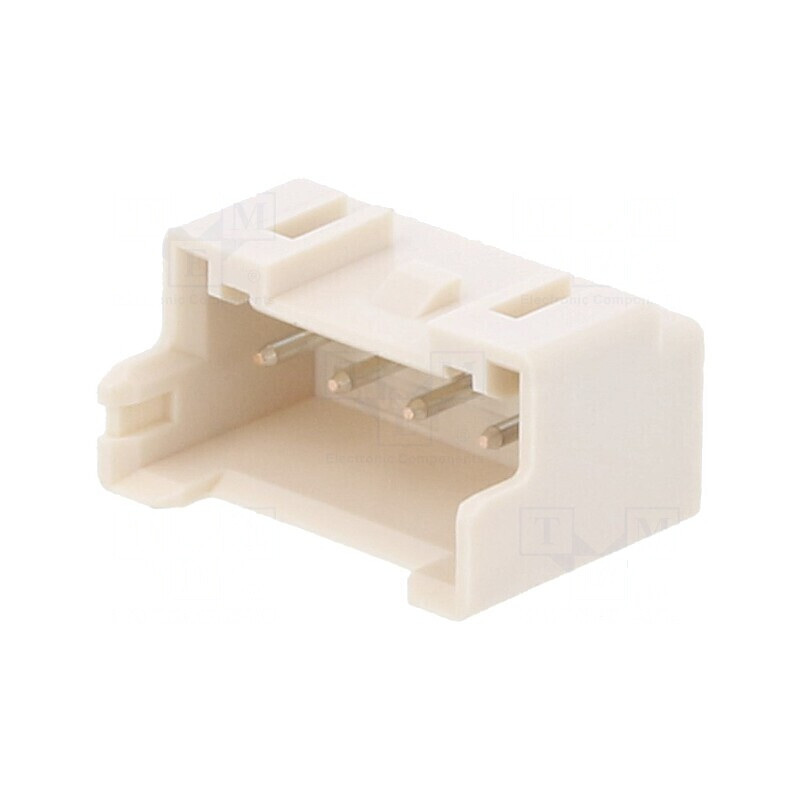 Conector cablu-placă soclu tată XA 2,5mm 4 PIN THT 250V 3A | Electronic-mag.ro | Componente Electronice
