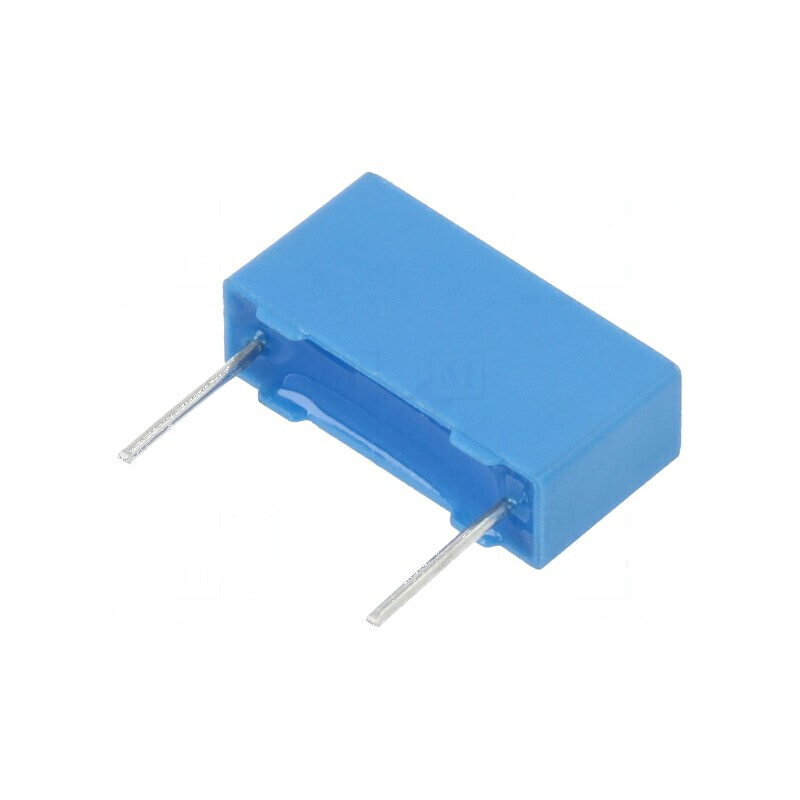 Condensator poliester 0,1uF 63VAC 100VDC 10mm ±5% THT | Electronic-mag.ro | Componente Electronice