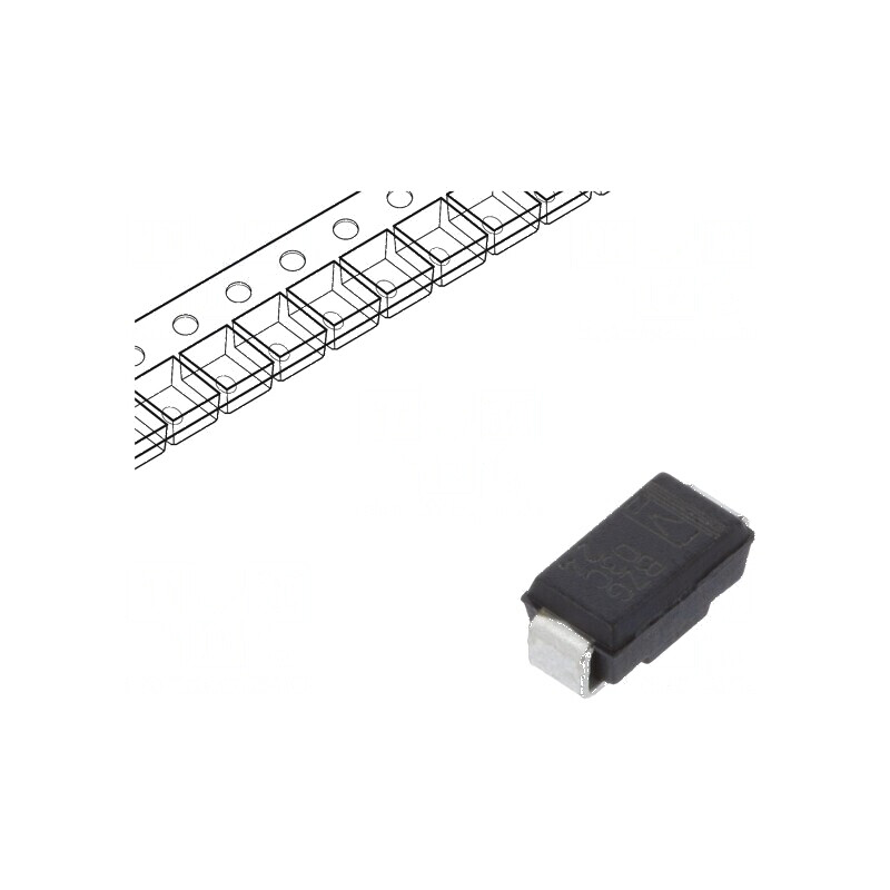 Diodă Zener 3W 24V SMD - Rolă SMD, Banda SMA, O Singură Diodă | Electronic-mag.ro | Componente Electronice