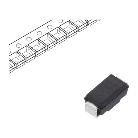 Diodă Zener 3W 24V SMD - Rolă SMD, Banda SMA, O Singură Diodă | Electronic-mag.ro | Componente Electronice