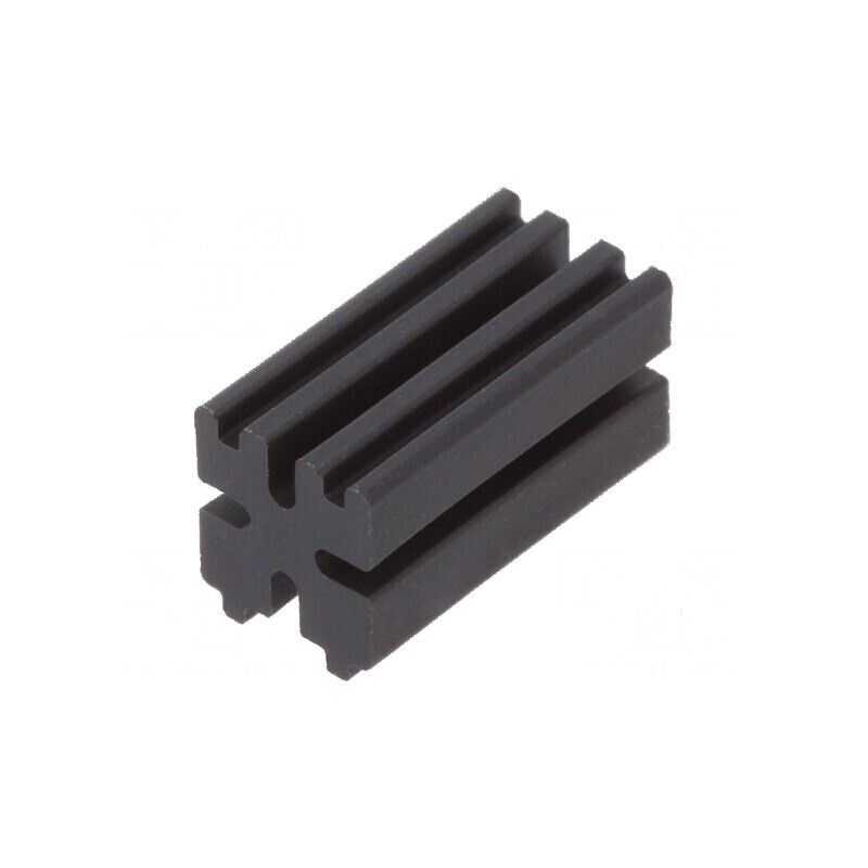 Bucșă de distanțare LED 3mm x 10mm neagră UL94V-0 | Electronic-mag.ro | Componente Electronice