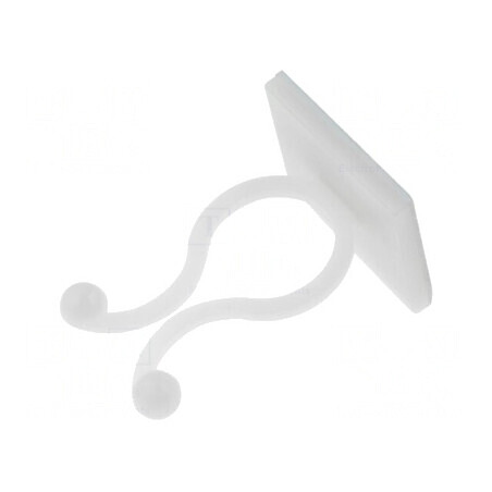 Clipsuri pentru cablu Øbuclă 13,2mm poliamidă naturală UL94V-2 | Electronic-mag.ro | Componente Electronice