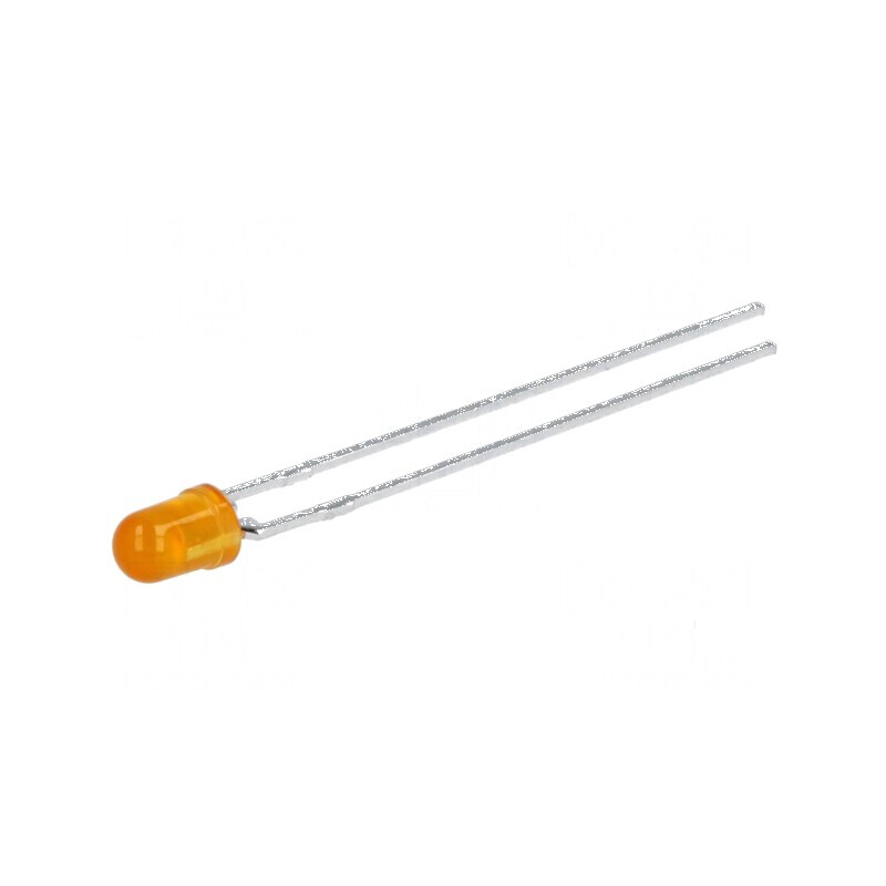 LED 3mm Galben Convex 2,2mcd 60° Nr. term: 2 | Electronic-mag.ro | Componente Electronice