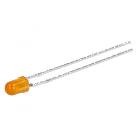 LED 3mm Galben Convex 2,2mcd 60° Nr. term: 2 | Electronic-mag.ro | Componente Electronice