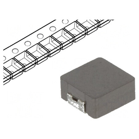 Inductor SMD 3,3uH 6,1A 25,5mΩ ±20% Isat 7,6A | Electronic-mag.ro | Componente Electronice